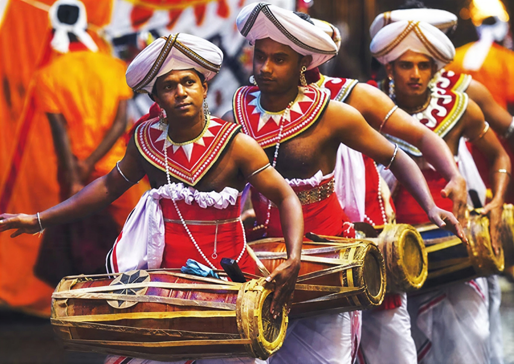Traditional Sri Lankan Drummers